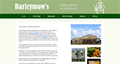 Desktop Screenshot of barleymowsfarmshop.co.uk